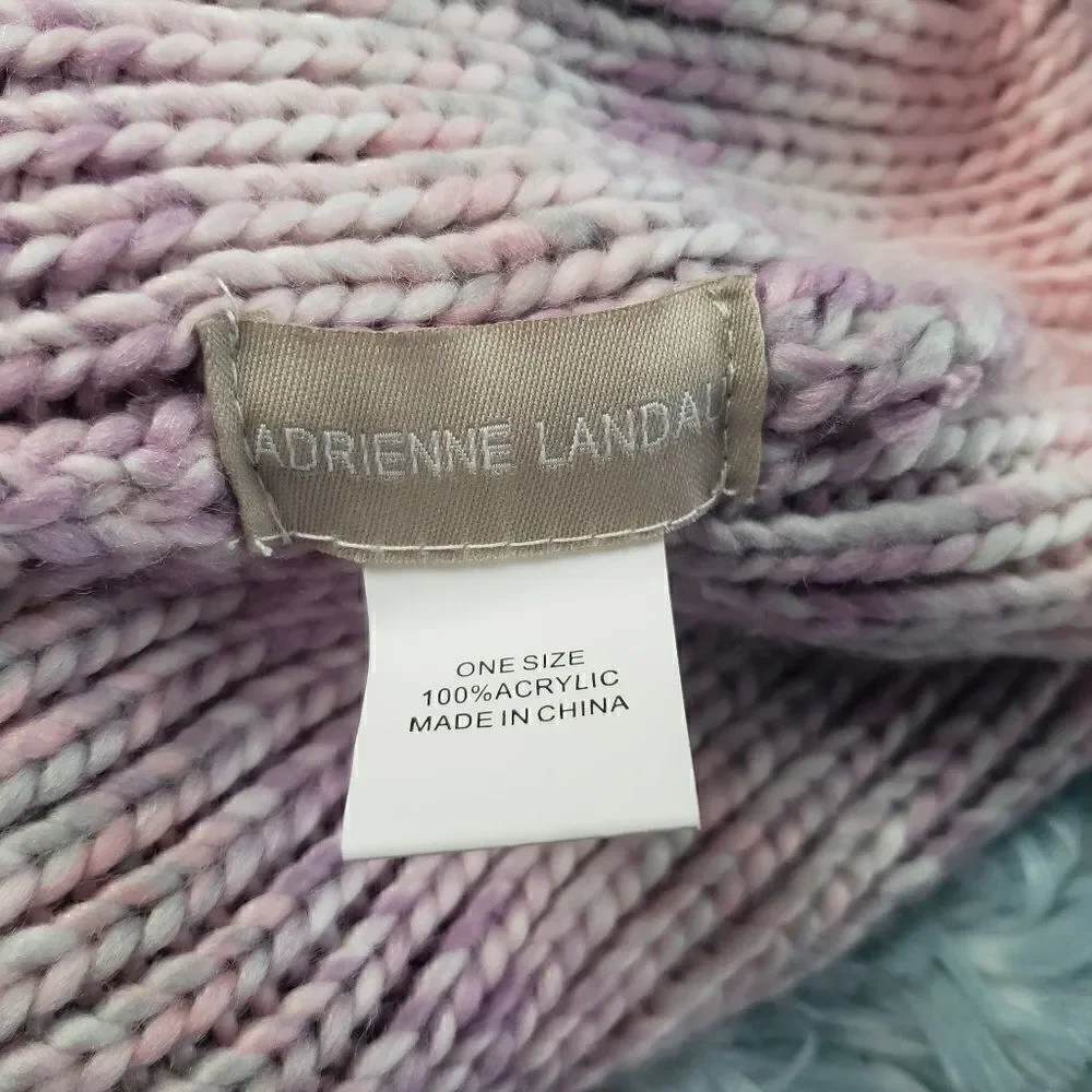 Adrienne Landau Lavender Knit One Size
